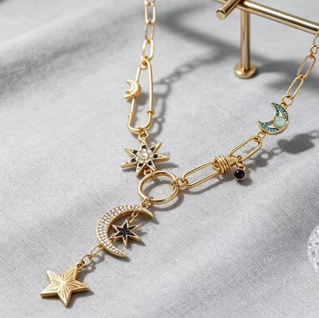 Celestial Dream Charm Necklace