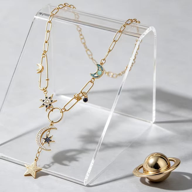 Celestial Dream Charm Necklace