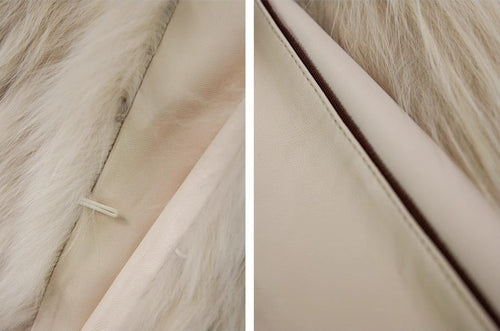 Fireladyfur Women's Fur Coat | Genuine Finnish Fox Fur"Reed Flower"
