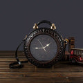 Time Traveler Vintage Clock Crossbody Bag