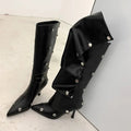 Fashionable Pointed Toe : Knee High Boots