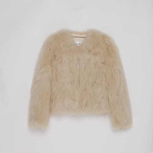 Fireladyfur Women's Fur Coat | Genuine Finnish Fox Fur"Reed Flower"