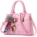 Gravon Women PU Leather Tote Bags Crossbody Handbags